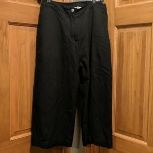 Women's Tantrums XL Wide-leg Elastic Capri EUC